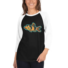 Load image into Gallery viewer, Clown Loach 2.0 baseball raglan
