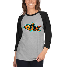 Load image into Gallery viewer, Clown Loach 2.0 baseball raglan
