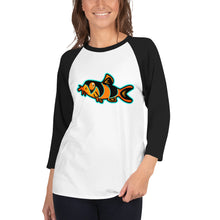 Load image into Gallery viewer, Clown Loach 2.0 baseball raglan
